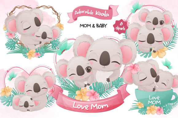 Adorable Koala Illustrations for Your Creative Projects