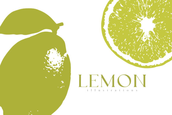 Brighten Your Designs with Lemon Illustrations