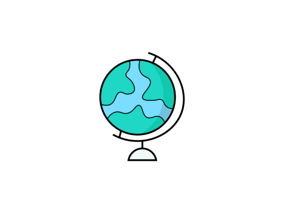 Bringing the Classroom to Life: School Globe Illustrations