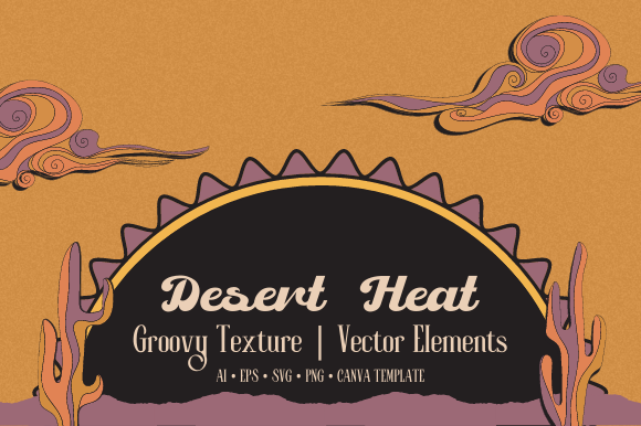 Desert Heart Bohemian Illustrations: Your Creative Toolkit