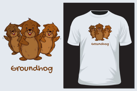Groundhog Day Vector Illustrations: Cute & Funny Designs
