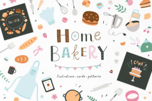 Home Bakery Illustrations: A Complete Creative Toolkit
