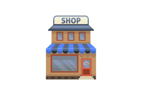 Modern Vectors: Elevating Projects with Building Illustrations Desain Vector