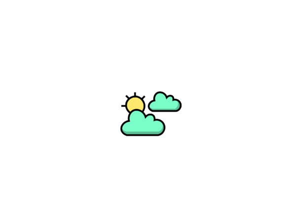 Spring Clouds Illustrations: A Whimsical Touch for Easter and Beyond
