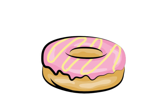 Sweeten Your Designs with Donut Desain Illustrations Vector